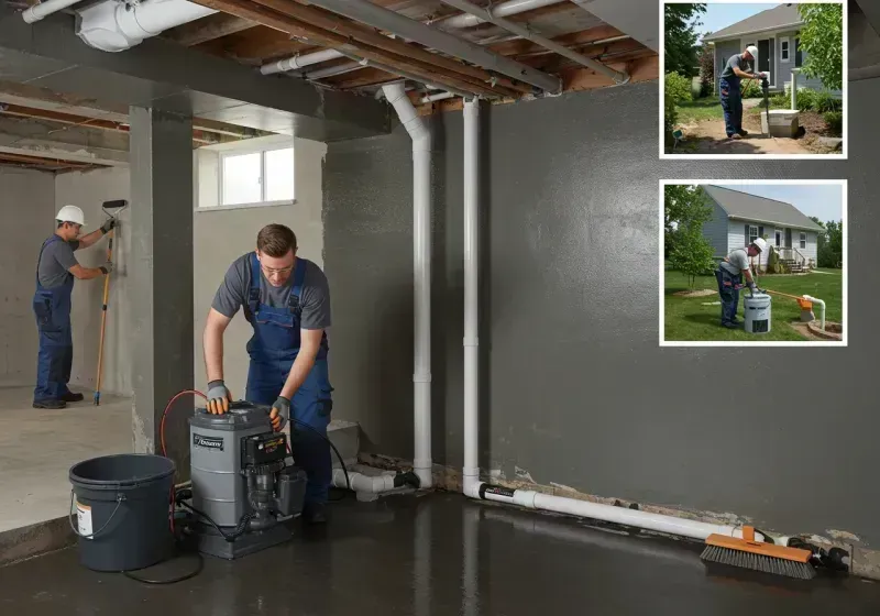 Basement Waterproofing and Flood Prevention process in Lakeside, TX